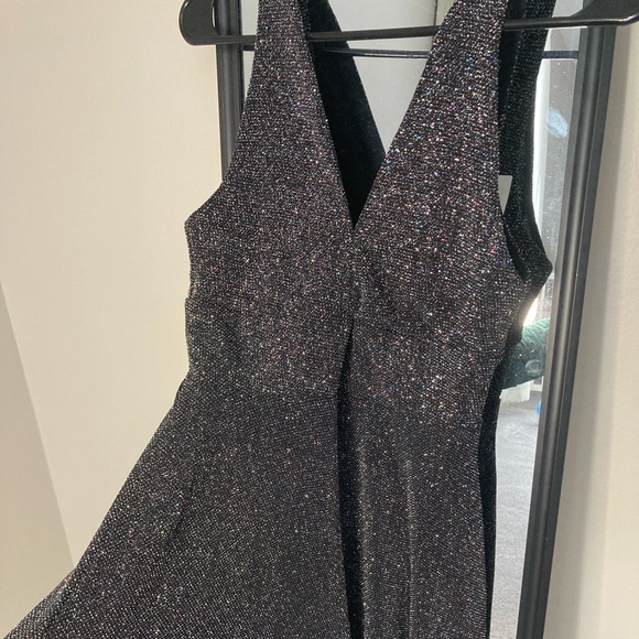 NWT Urban outfitters metallic skater dress - Picture 4 of 6
